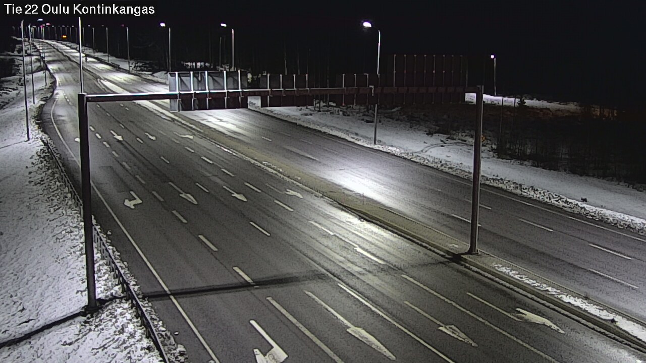 Kelikamerat Kuva Tie 22 Oulu Kaukovainio, Oulu, Pohjois-Pohjanmaa