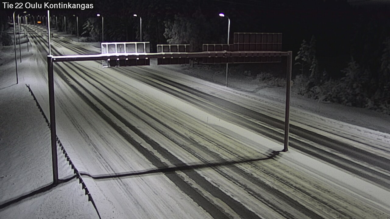 Kelikamerat Kuva Tie 22 Oulu Kaukovainio, Oulu, Pohjois-Pohjanmaa