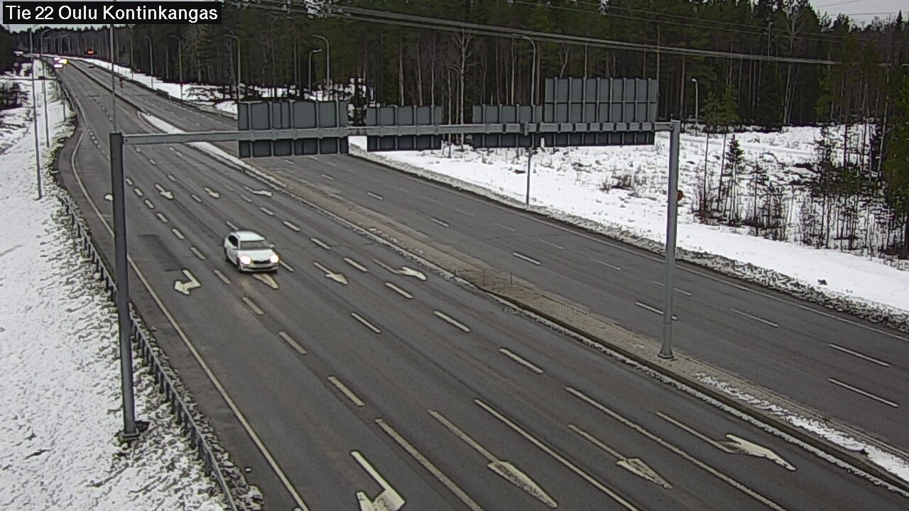 Kelikamerat Kuva Tie 22 Oulu Kaukovainio, Oulu, Pohjois-Pohjanmaa