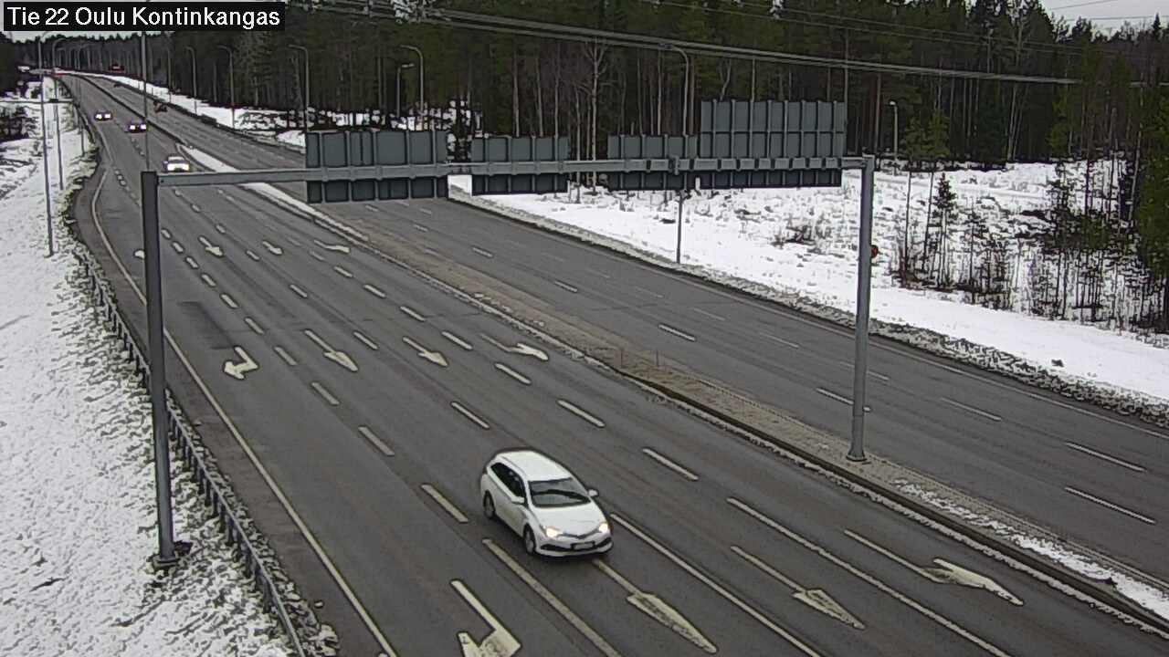 Kelikamerat Kuva Tie 22 Oulu Kaukovainio, Oulu, Pohjois-Pohjanmaa