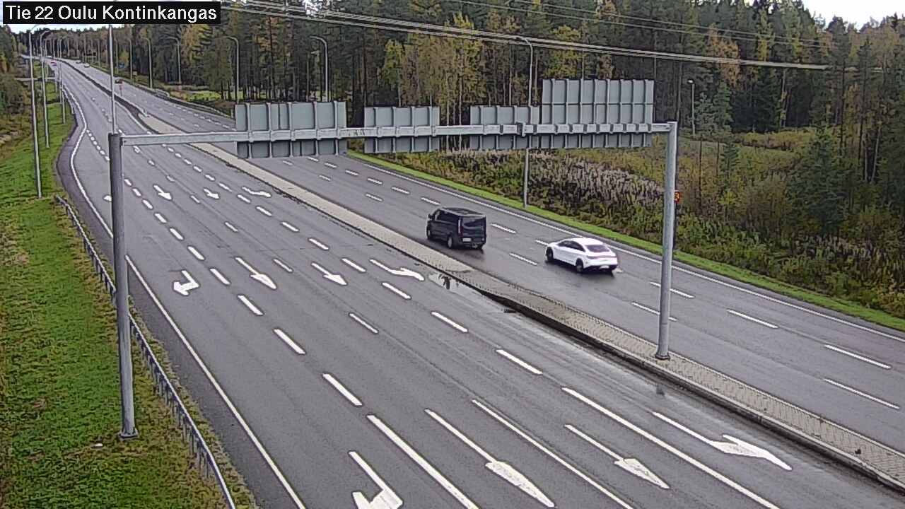 Weather Camera Image Road 22 Oulu Kaukovainio, Oulu, Pohjois-Pohjanmaa