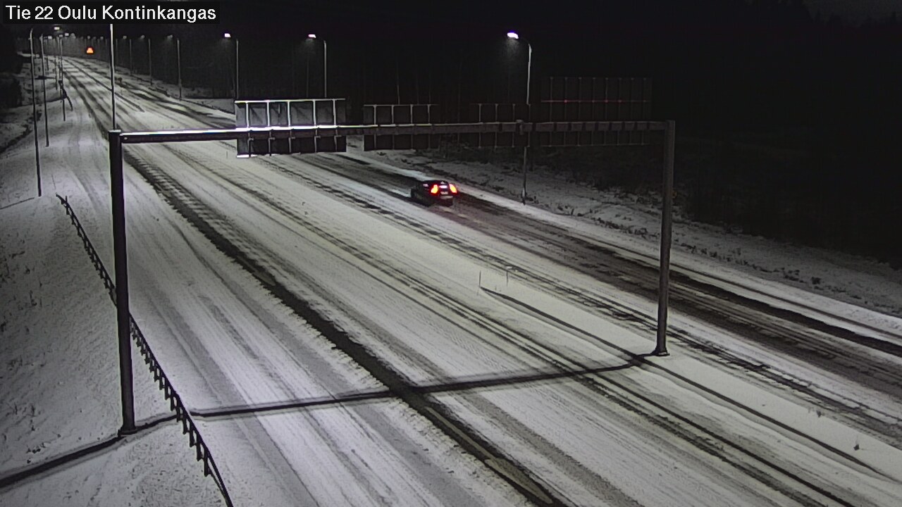 Kelikamerat Kuva Tie 22 Oulu Kaukovainio, Oulu, Pohjois-Pohjanmaa