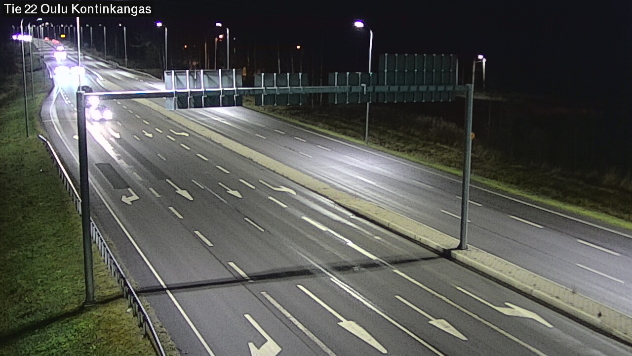 Kelikamerat Kuva Tie 22 Oulu Kaukovainio, Oulu, Pohjois-Pohjanmaa