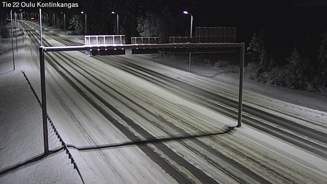 Kelikamerat Kuva Tie 22 Oulu Kaukovainio, Oulu, Pohjois-Pohjanmaa