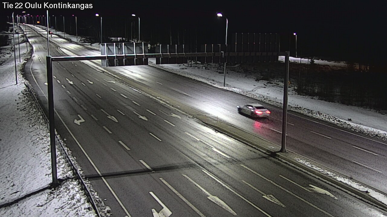 Kelikamerat Kuva Tie 22 Oulu Kaukovainio, Oulu, Pohjois-Pohjanmaa