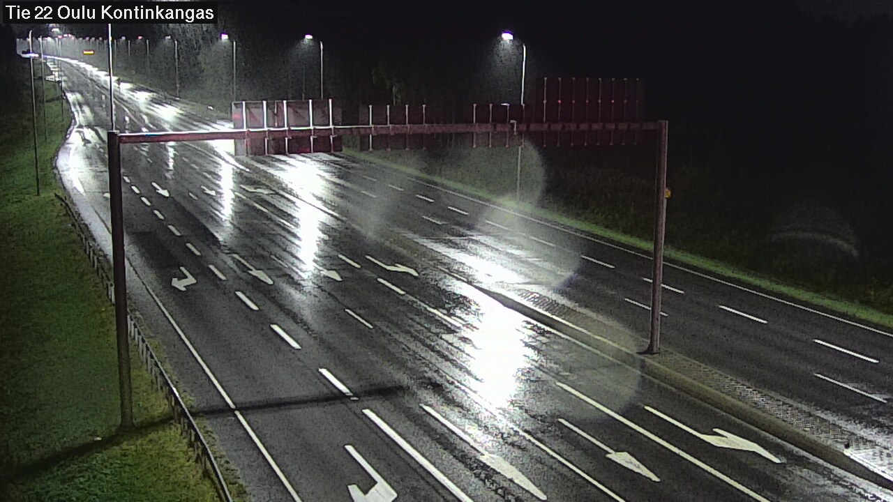 Weather Camera Image Road 22 Oulu Kaukovainio, Oulu, Pohjois-Pohjanmaa