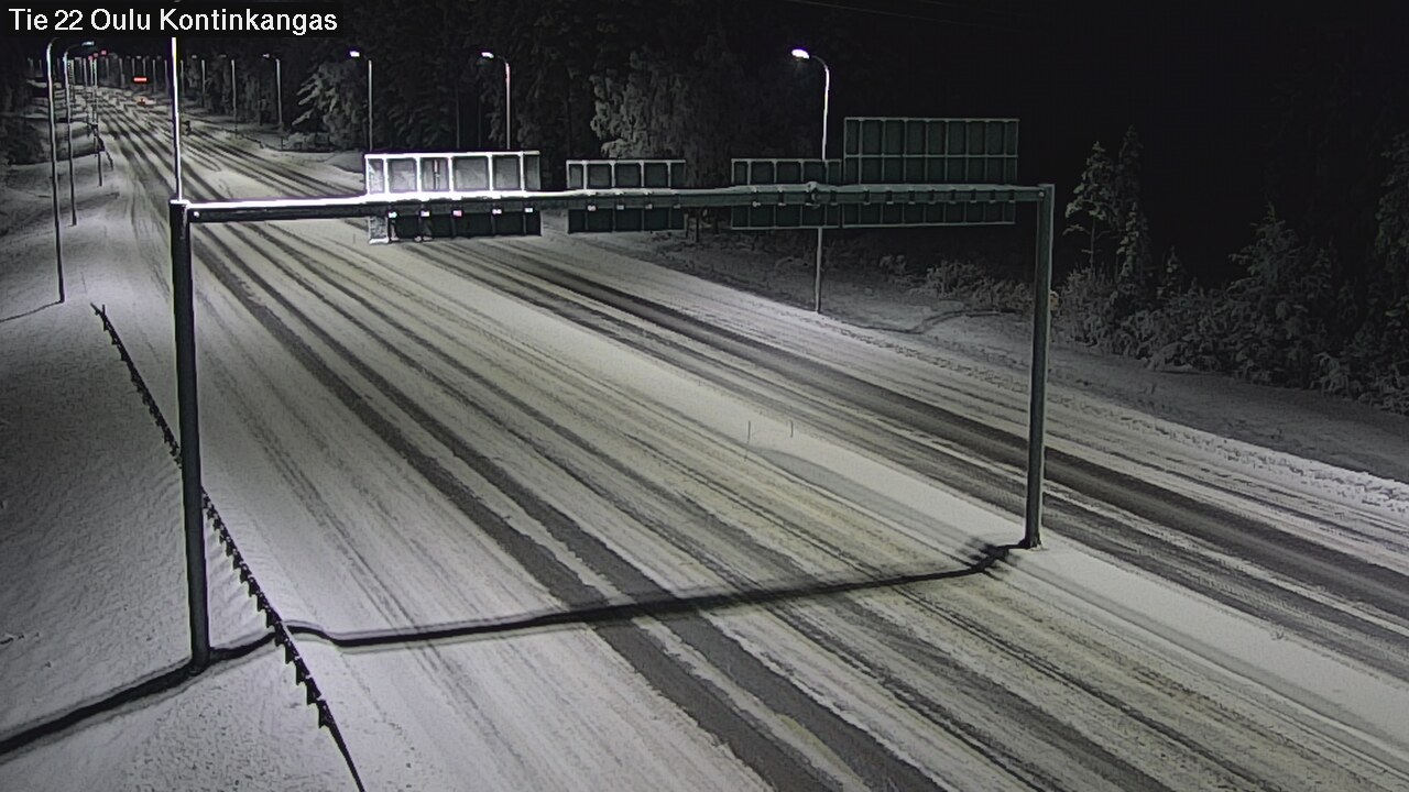 Kelikamerat Kuva Tie 22 Oulu Kaukovainio, Oulu, Pohjois-Pohjanmaa