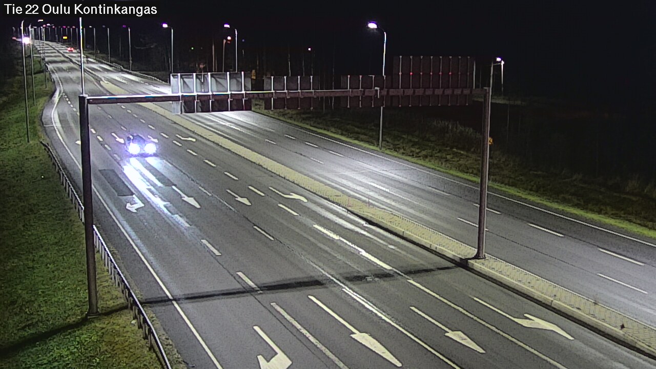 Kelikamerat Kuva Tie 22 Oulu Kaukovainio, Oulu, Pohjois-Pohjanmaa