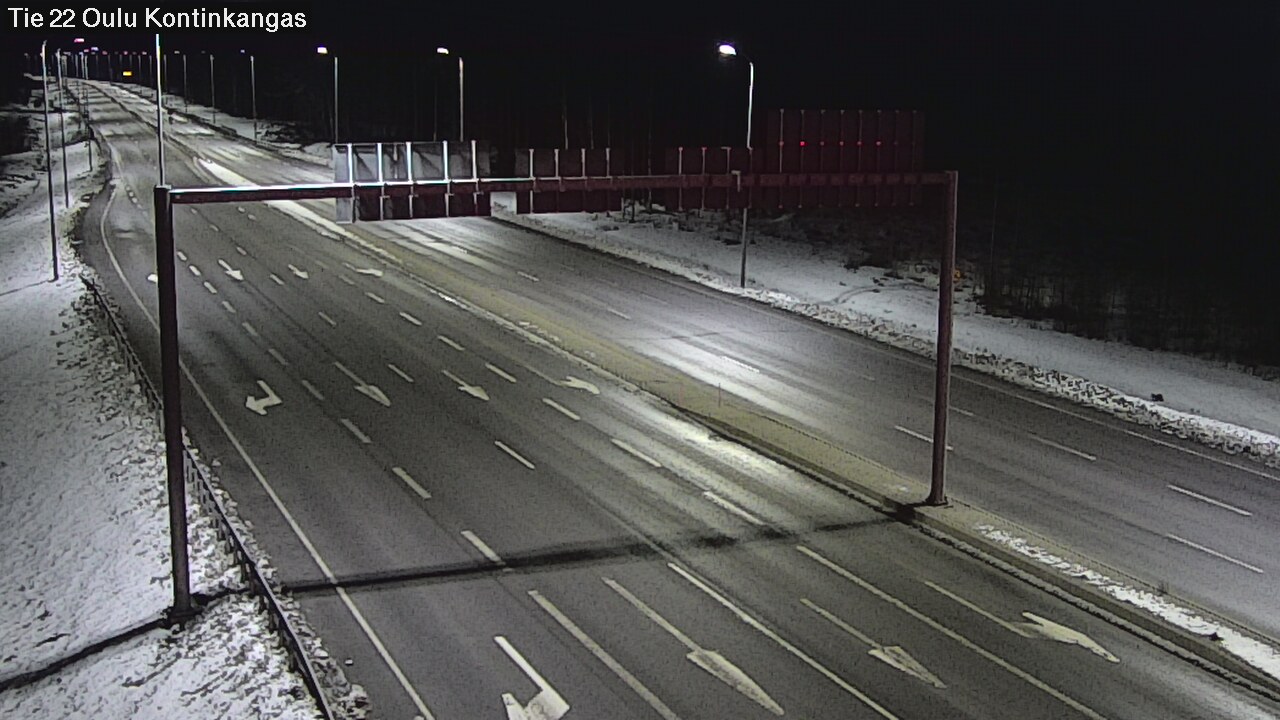 Kelikamerat Kuva Tie 22 Oulu Kaukovainio, Oulu, Pohjois-Pohjanmaa