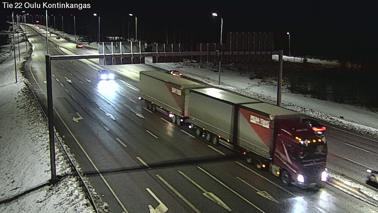 Kelikamerat Kuva Tie 22 Oulu Kaukovainio, Oulu, Pohjois-Pohjanmaa