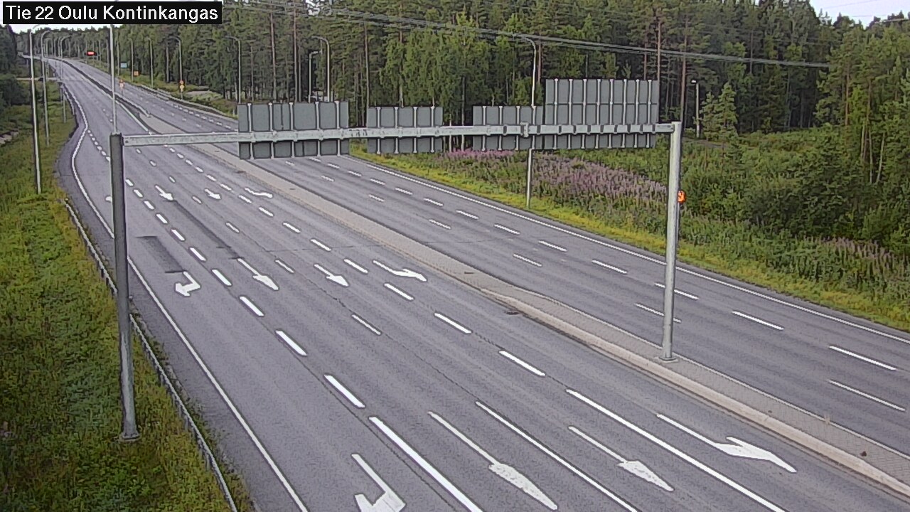 Kelikamerat Kuva Tie 22 Oulu Kaukovainio, Oulu, Pohjois-Pohjanmaa