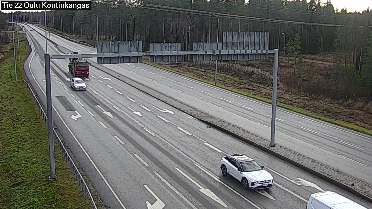 Kelikamerat Kuva Tie 22 Oulu Kaukovainio, Oulu, Pohjois-Pohjanmaa