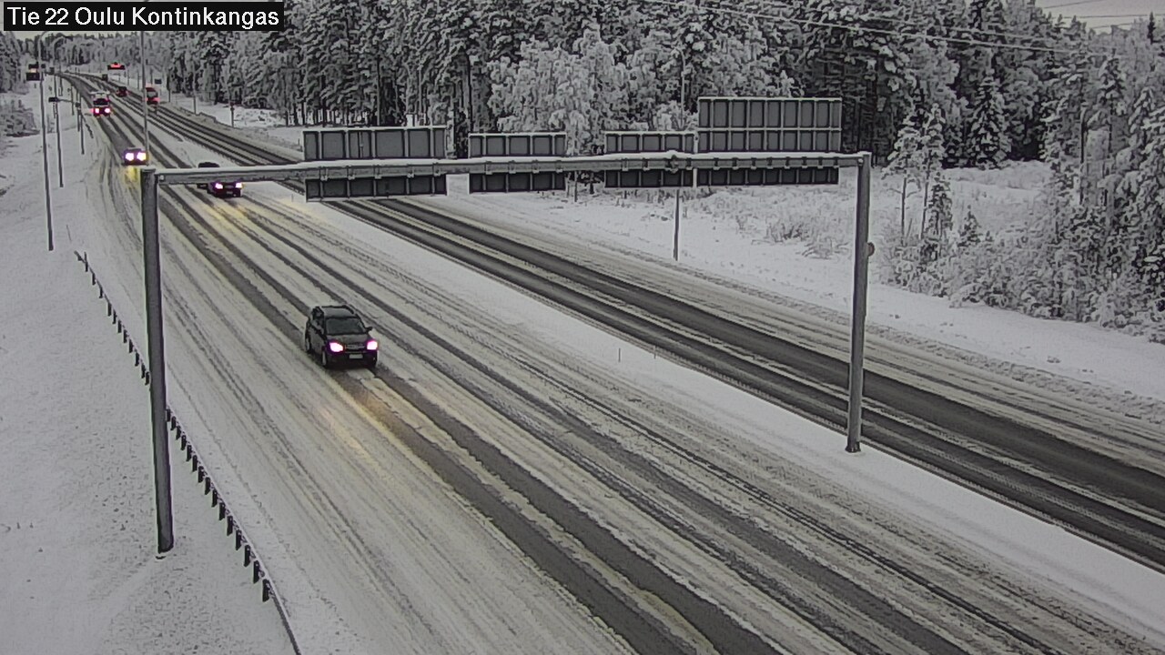 Kelikamerat Kuva Tie 22 Oulu Kaukovainio, Oulu, Pohjois-Pohjanmaa