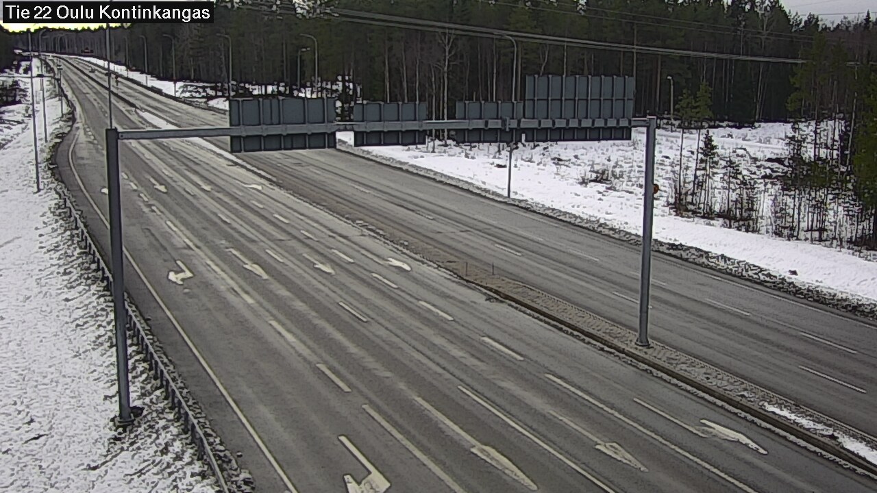 Kelikamerat Kuva Tie 22 Oulu Kaukovainio, Oulu, Pohjois-Pohjanmaa