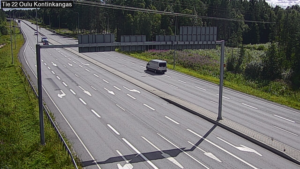 Kelikamerat Kuva Tie 22 Oulu Kaukovainio, Oulu, Pohjois-Pohjanmaa