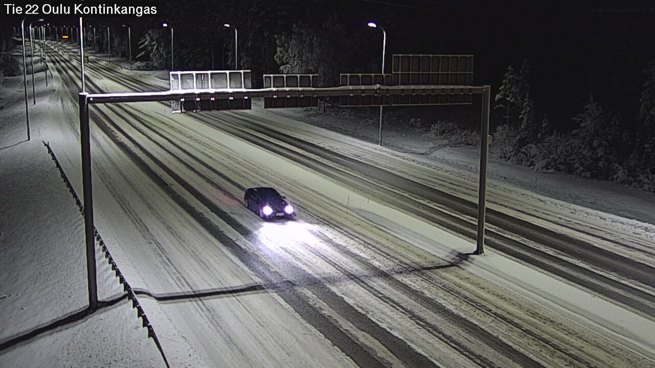 Kelikamerat Kuva Tie 22 Oulu Kaukovainio, Oulu, Pohjois-Pohjanmaa