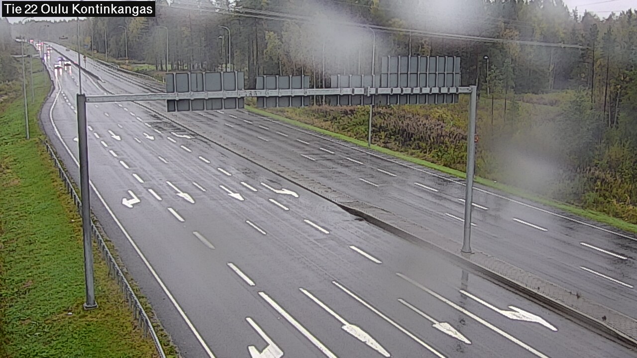 Weather Camera Image Road 22 Oulu Kaukovainio, Oulu, Pohjois-Pohjanmaa