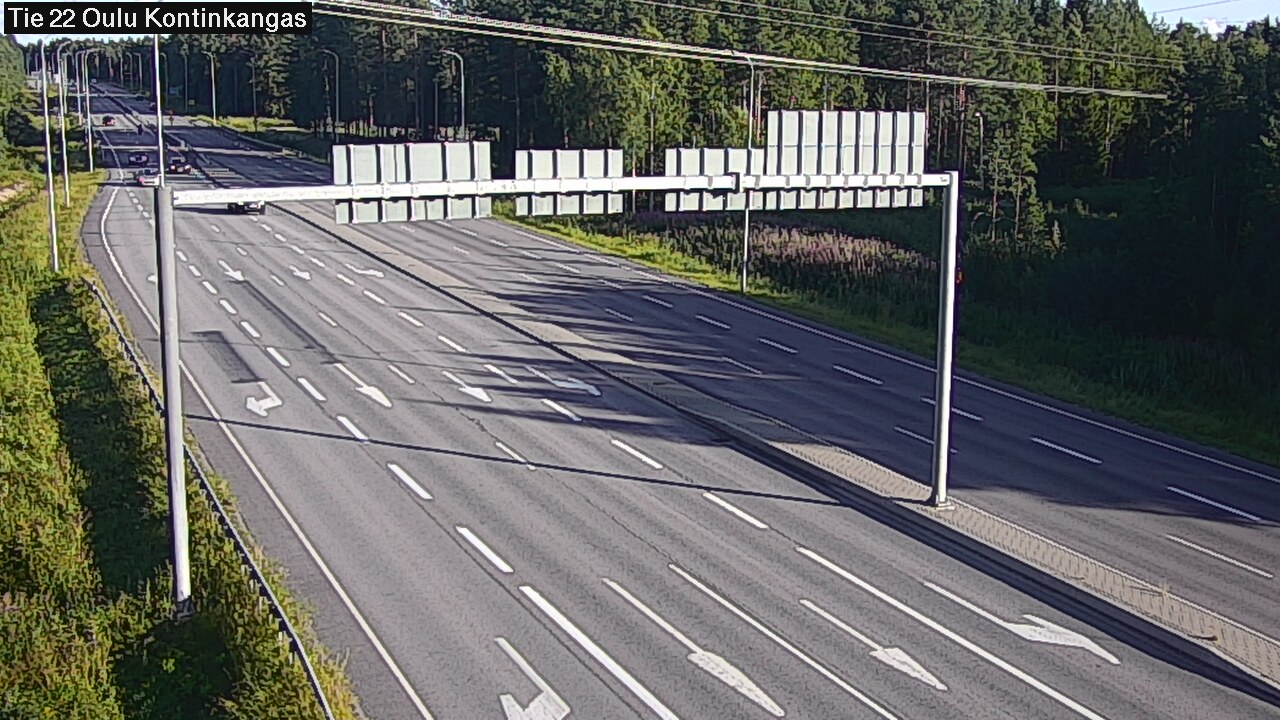 Kelikamerat Kuva Tie 22 Oulu Kaukovainio, Oulu, Pohjois-Pohjanmaa