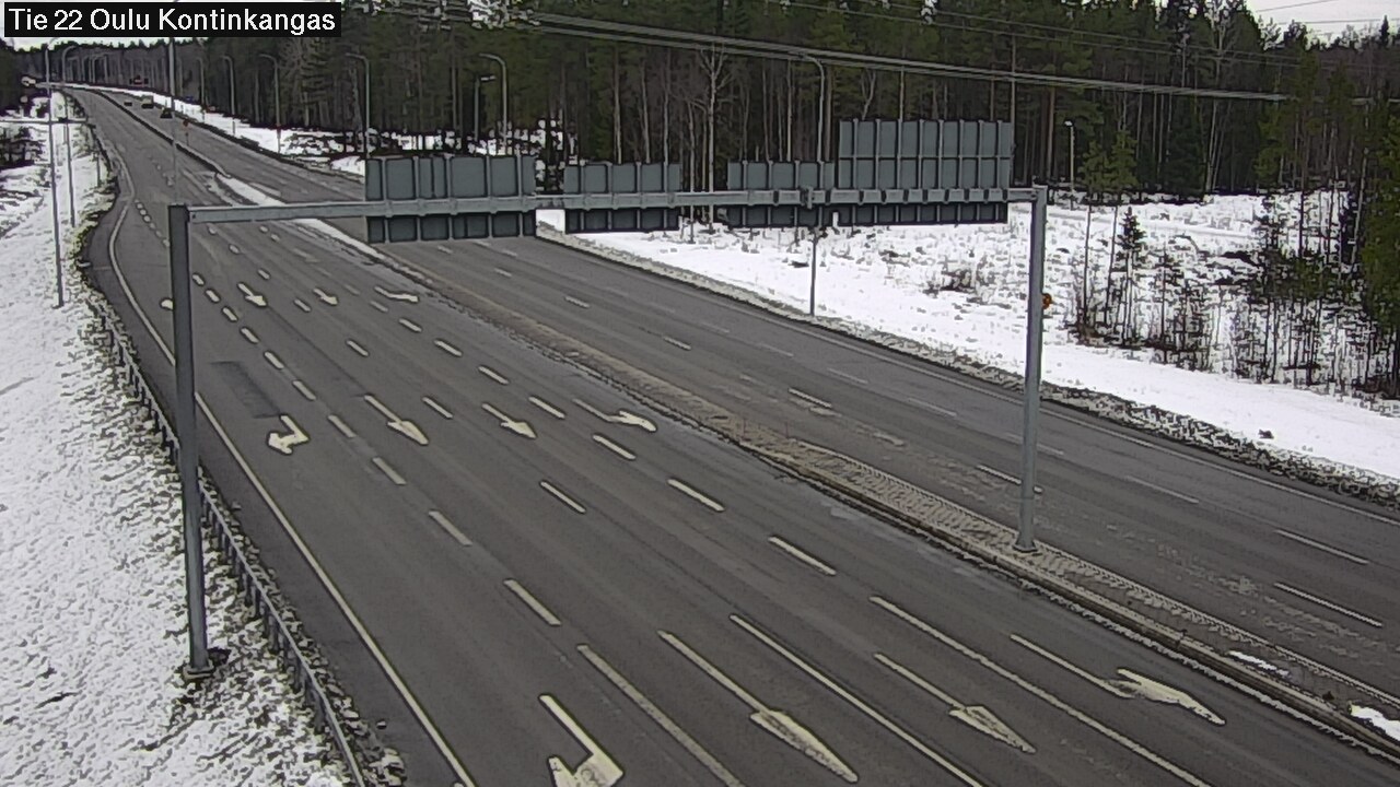 Kelikamerat Kuva Tie 22 Oulu Kaukovainio, Oulu, Pohjois-Pohjanmaa