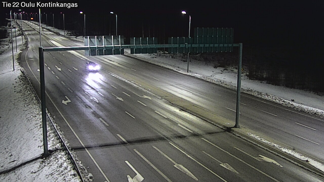 Kelikamerat Kuva Tie 22 Oulu Kaukovainio, Oulu, Pohjois-Pohjanmaa