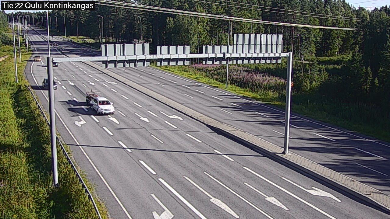 Kelikamerat Kuva Tie 22 Oulu Kaukovainio, Oulu, Pohjois-Pohjanmaa