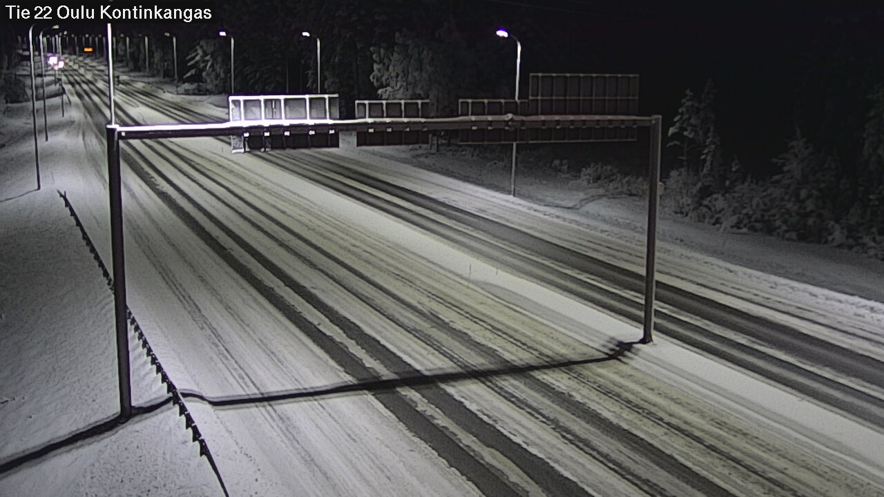 Kelikamerat Kuva Tie 22 Oulu Kaukovainio, Oulu, Pohjois-Pohjanmaa