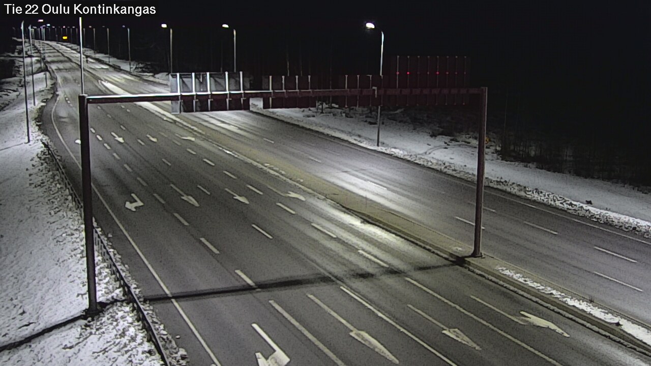 Kelikamerat Kuva Tie 22 Oulu Kaukovainio, Oulu, Pohjois-Pohjanmaa