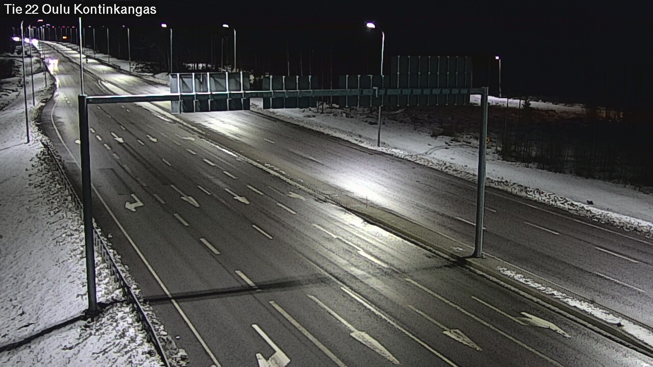 Kelikamerat Kuva Tie 22 Oulu Kaukovainio, Oulu, Pohjois-Pohjanmaa