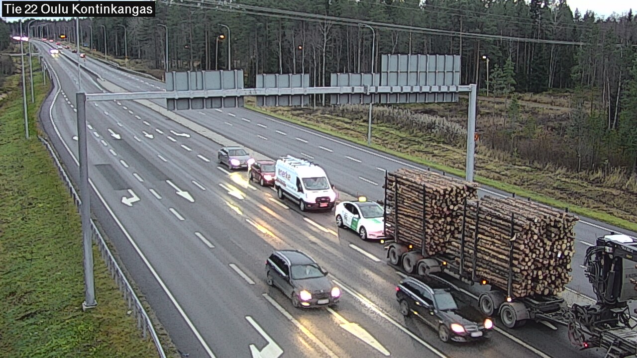 Kelikamerat Kuva Tie 22 Oulu Kaukovainio, Oulu, Pohjois-Pohjanmaa