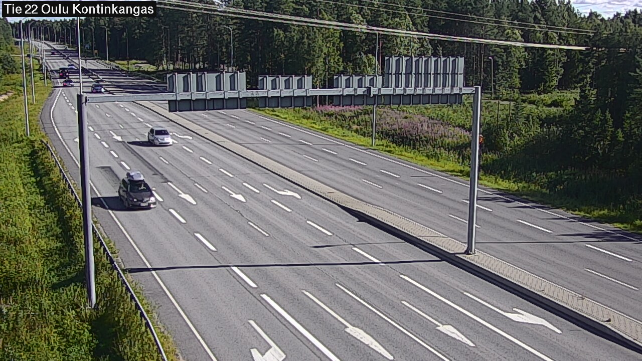 Kelikamerat Kuva Tie 22 Oulu Kaukovainio, Oulu, Pohjois-Pohjanmaa