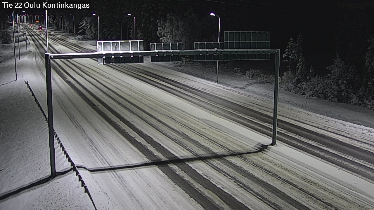 Kelikamerat Kuva Tie 22 Oulu Kaukovainio, Oulu, Pohjois-Pohjanmaa