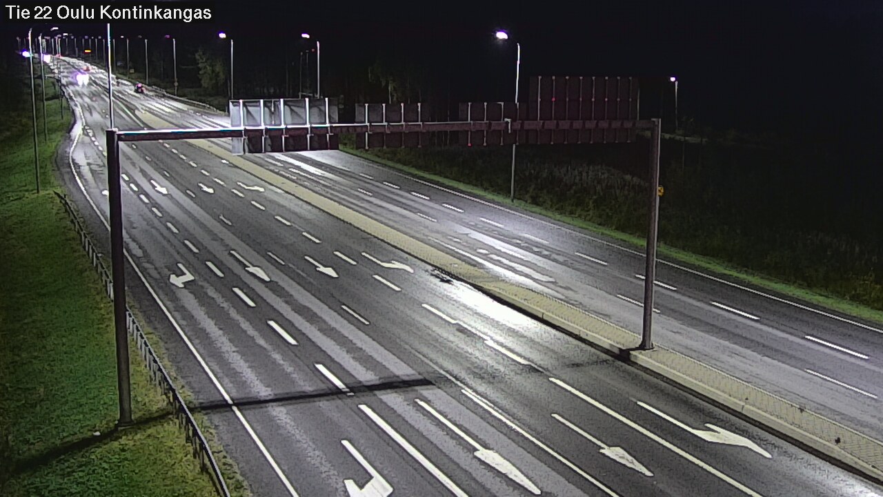 Weather Camera Image Road 22 Oulu Kaukovainio, Oulu, Pohjois-Pohjanmaa