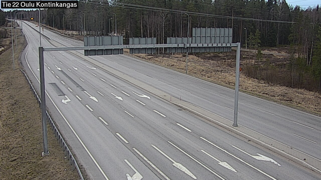 Kelikamerat Kuva Tie 22 Oulu Kaukovainio, Oulu, Pohjois-Pohjanmaa