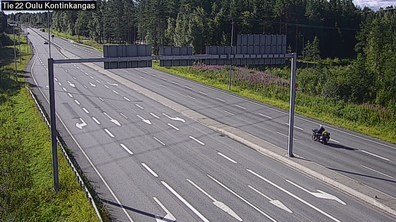 Kelikamerat Kuva Tie 22 Oulu Kaukovainio, Oulu, Pohjois-Pohjanmaa