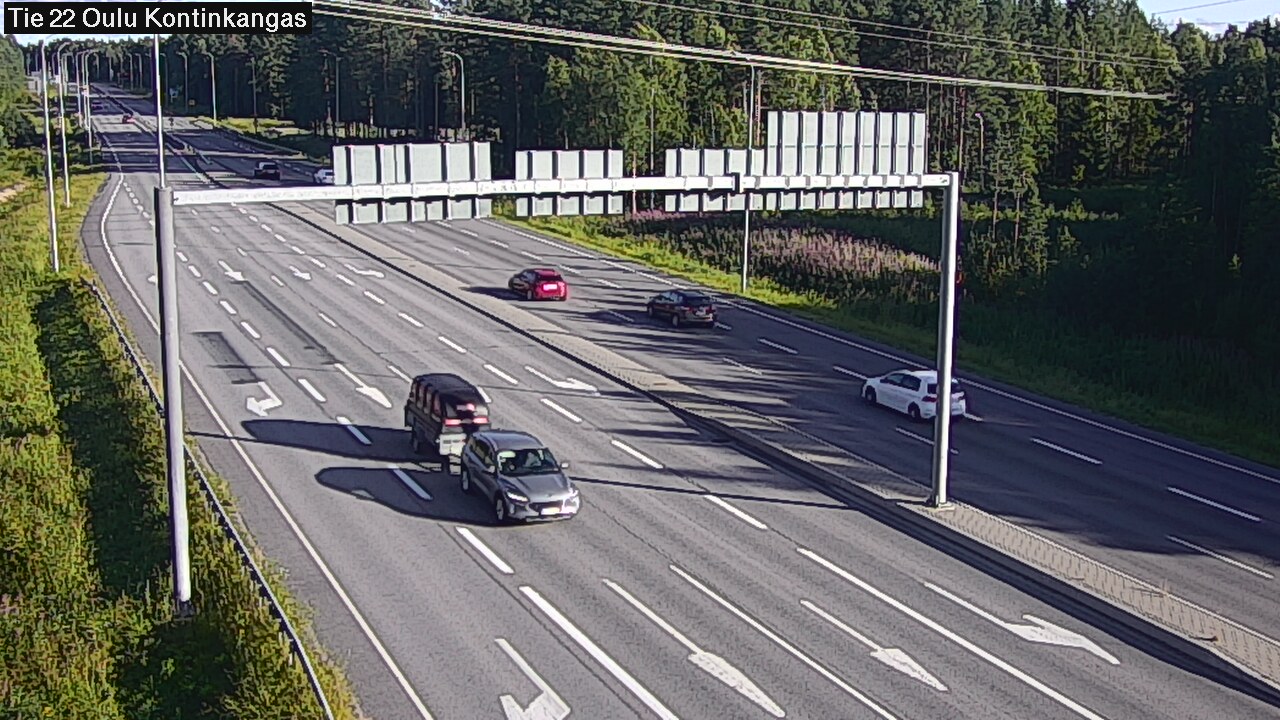 Kelikamerat Kuva Tie 22 Oulu Kaukovainio, Oulu, Pohjois-Pohjanmaa