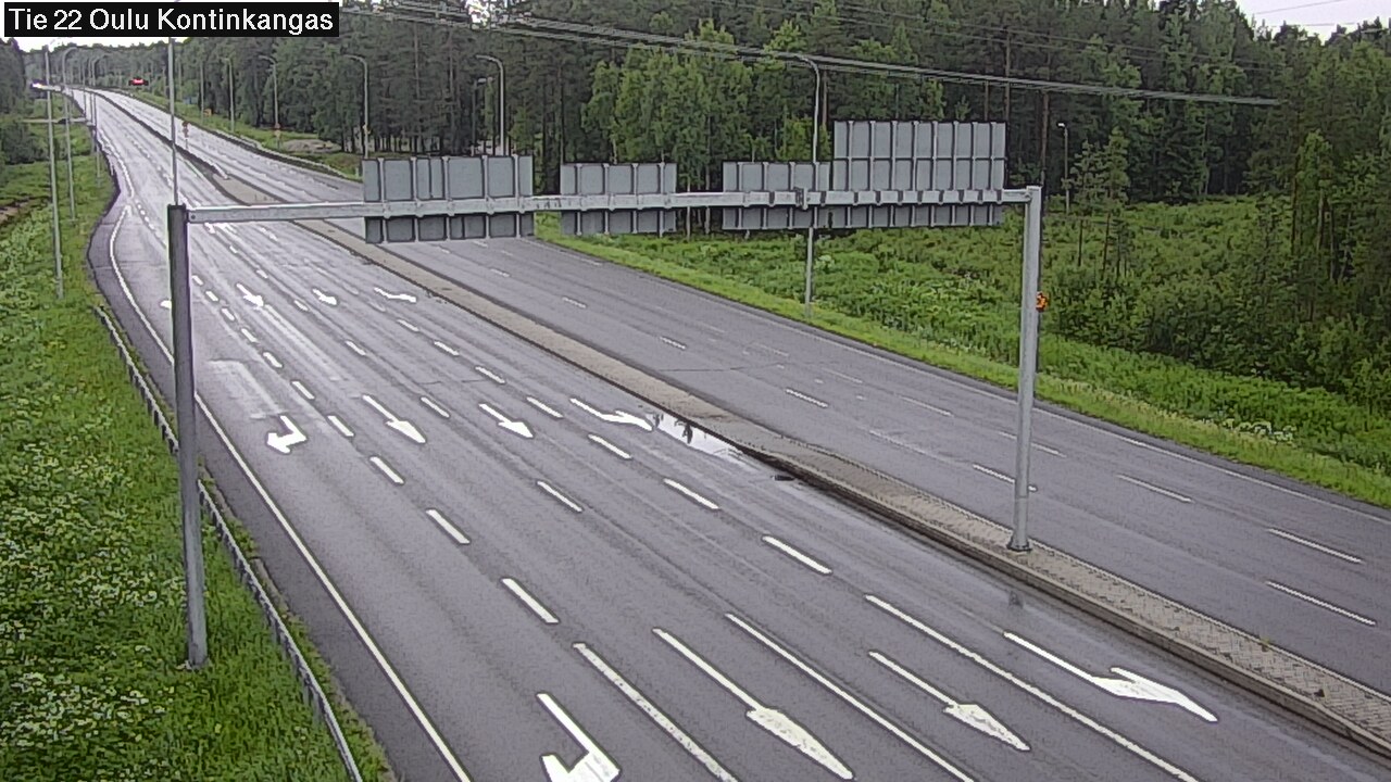 Kelikamerat Kuva Tie 22 Oulu Kaukovainio, Oulu, Pohjois-Pohjanmaa