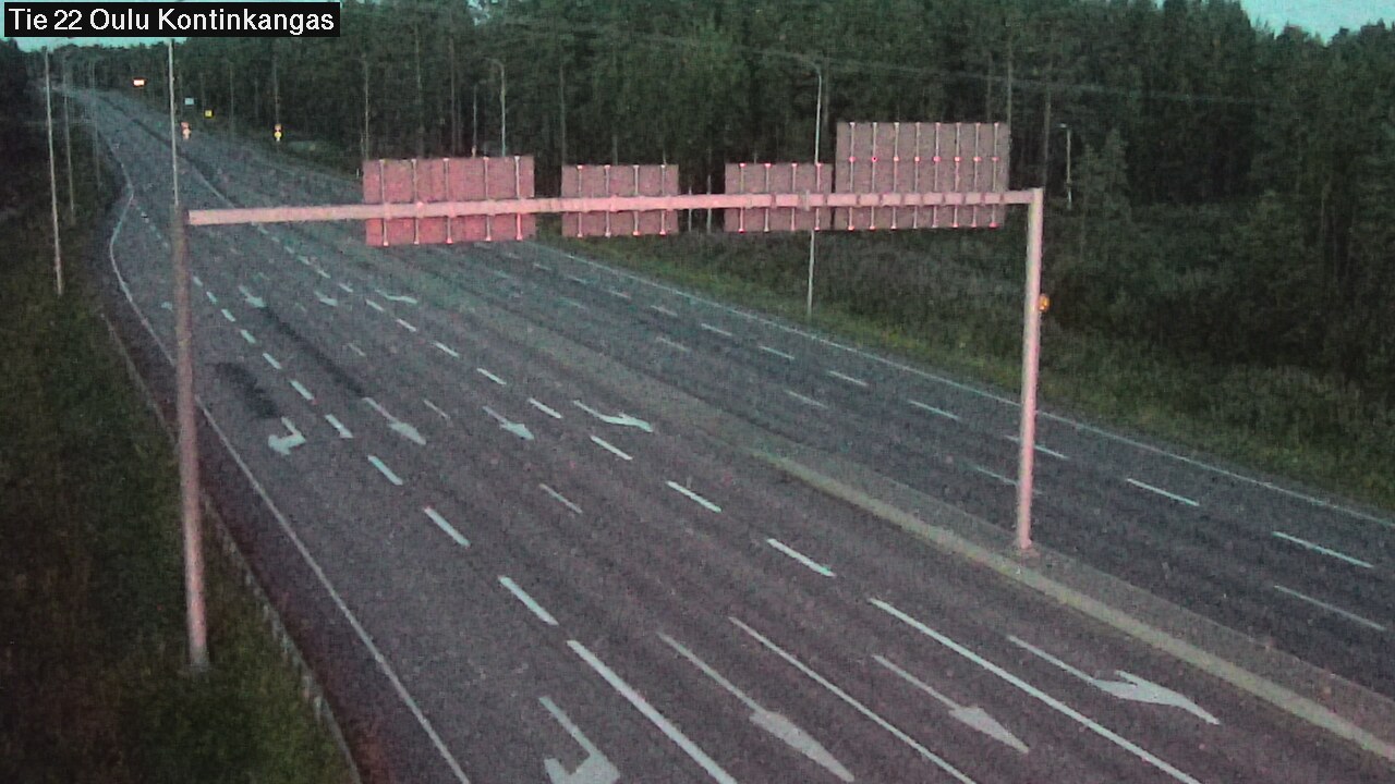 Kelikamerat Kuva Tie 22 Oulu Kaukovainio, Oulu, Pohjois-Pohjanmaa