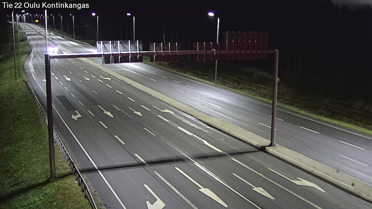 Kelikamerat Kuva Tie 22 Oulu Kaukovainio, Oulu, Pohjois-Pohjanmaa