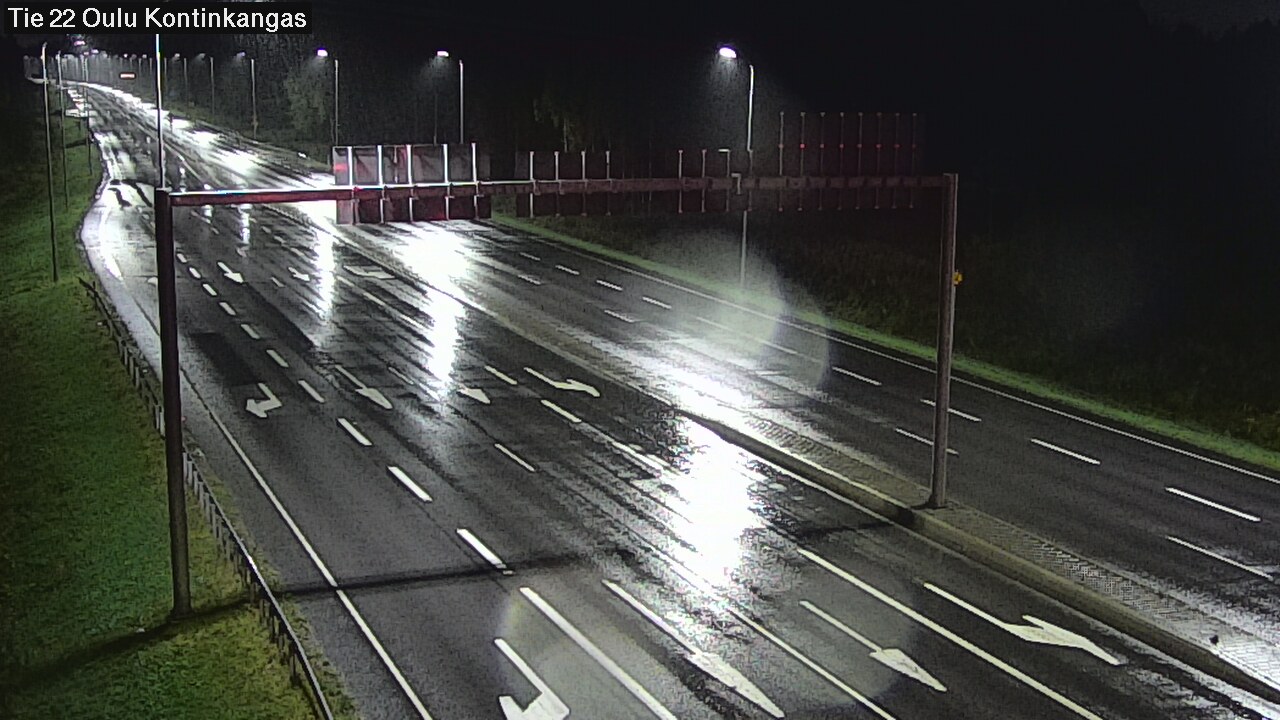 Weather Camera Image Road 22 Oulu Kaukovainio, Oulu, Pohjois-Pohjanmaa