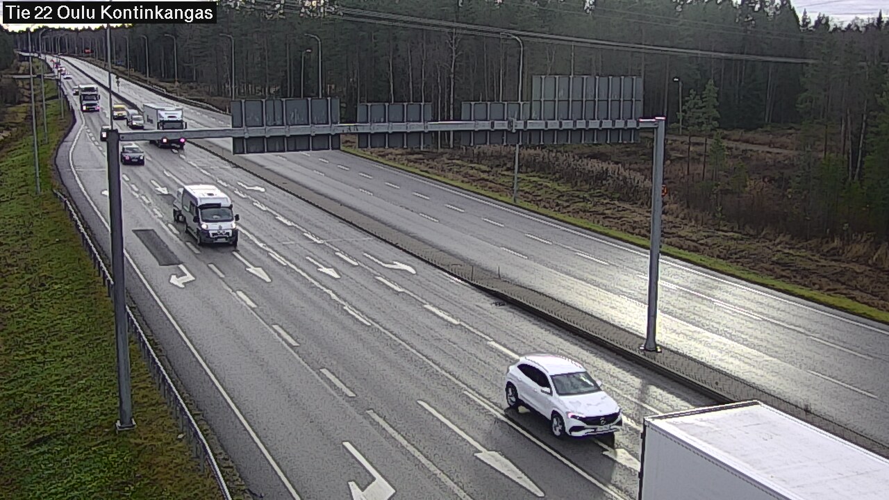 Kelikamerat Kuva Tie 22 Oulu Kaukovainio, Oulu, Pohjois-Pohjanmaa