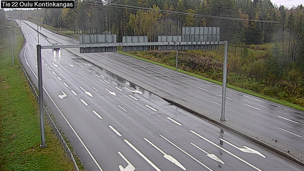 Weather Camera Image Road 22 Oulu Kaukovainio, Oulu, Pohjois-Pohjanmaa