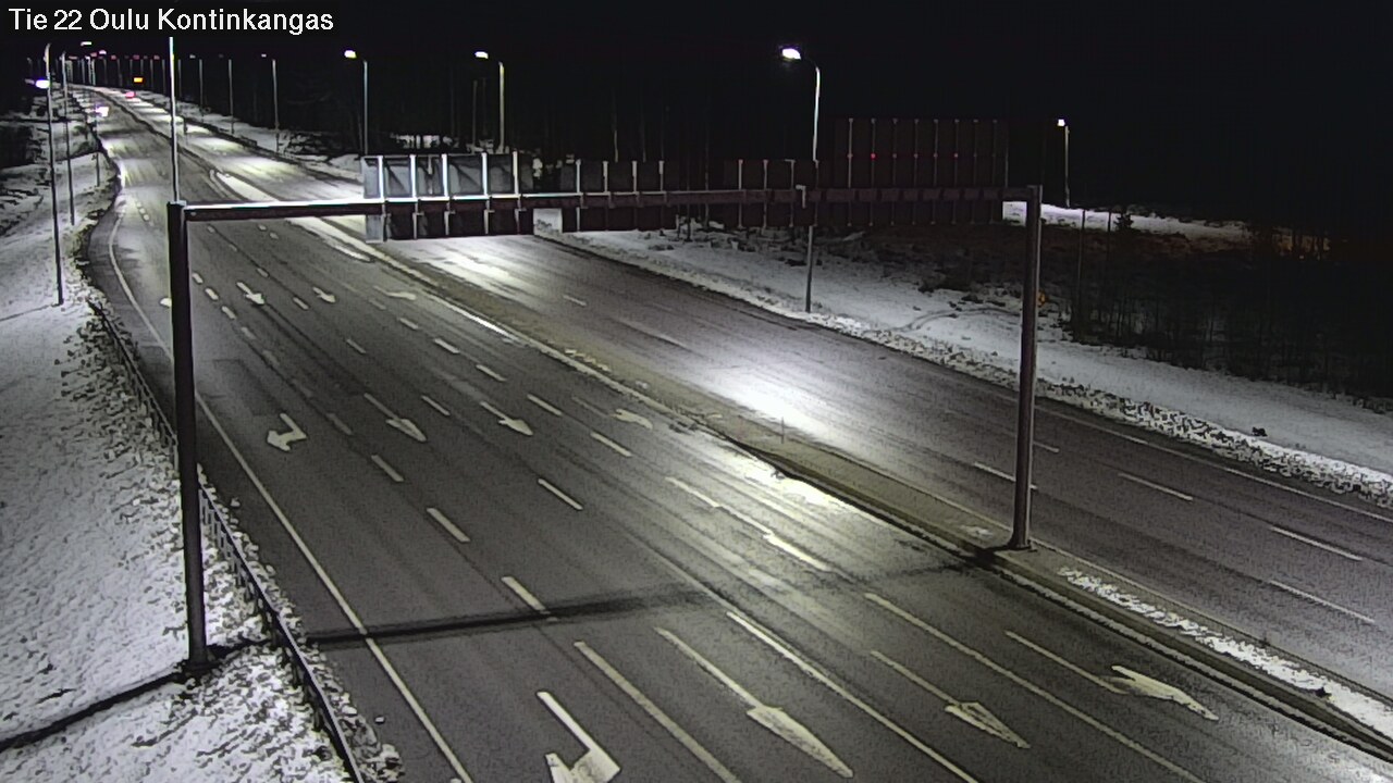 Kelikamerat Kuva Tie 22 Oulu Kaukovainio, Oulu, Pohjois-Pohjanmaa