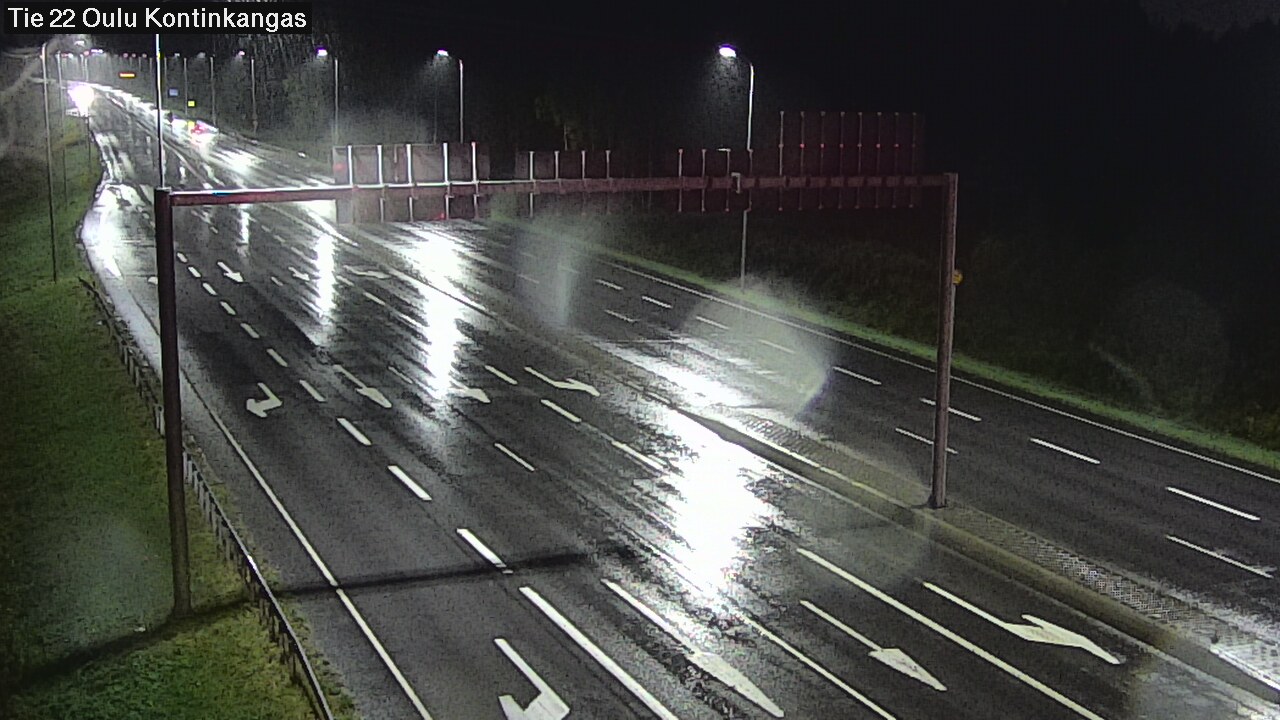 Weather Camera Image Road 22 Oulu Kaukovainio, Oulu, Pohjois-Pohjanmaa