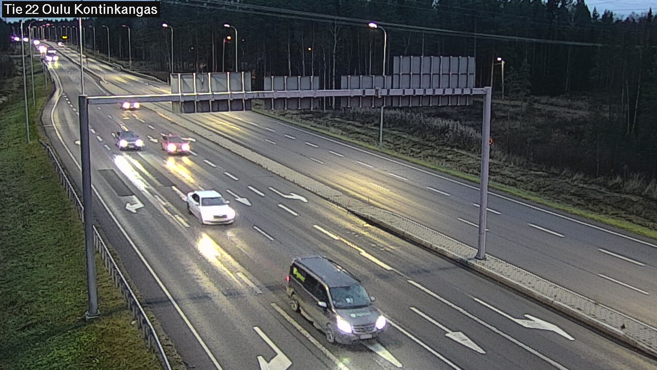 Kelikamerat Kuva Tie 22 Oulu Kaukovainio, Oulu, Pohjois-Pohjanmaa
