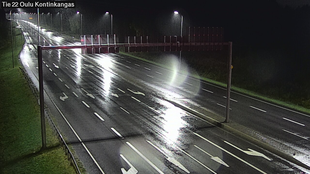 Weather Camera Image Road 22 Oulu Kaukovainio, Oulu, Pohjois-Pohjanmaa