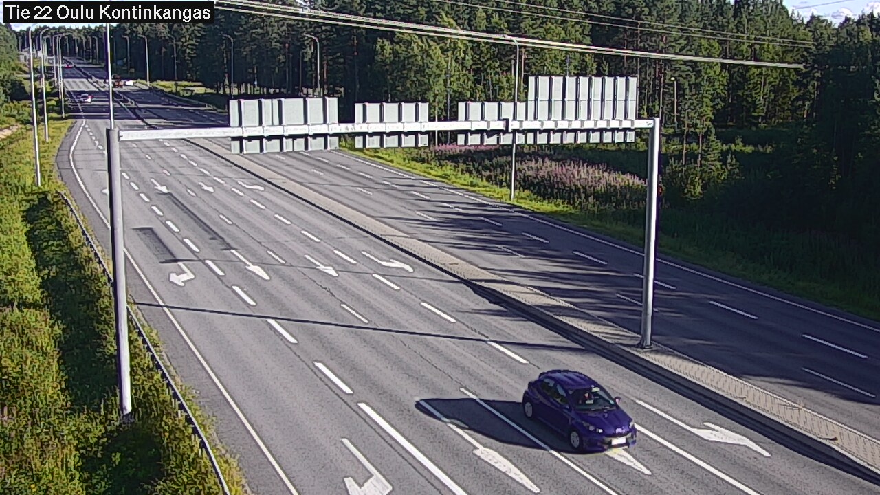 Kelikamerat Kuva Tie 22 Oulu Kaukovainio, Oulu, Pohjois-Pohjanmaa