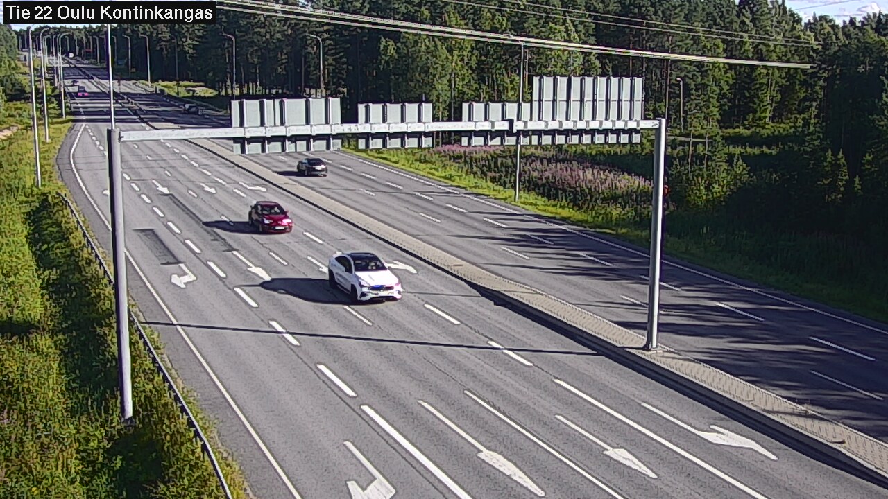 Kelikamerat Kuva Tie 22 Oulu Kaukovainio, Oulu, Pohjois-Pohjanmaa