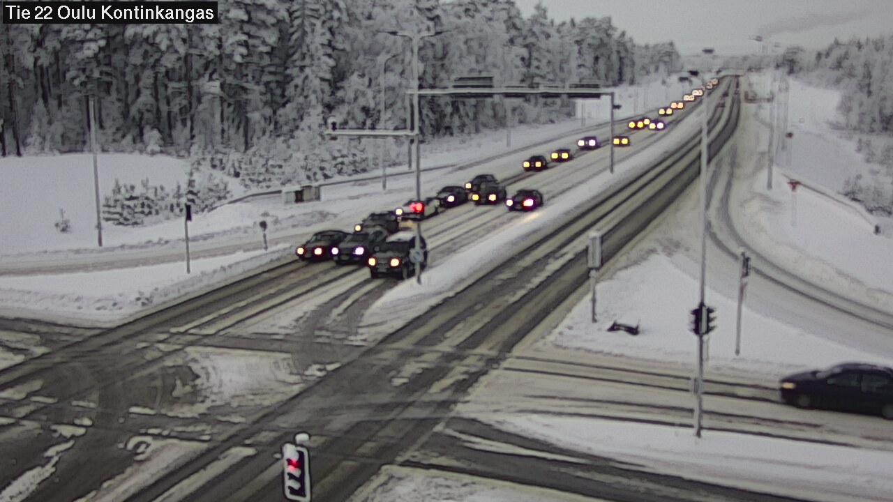 Kelikamerat Kuva Tie 22 Oulu Kaukovainio, Oulu, Pohjois-Pohjanmaa