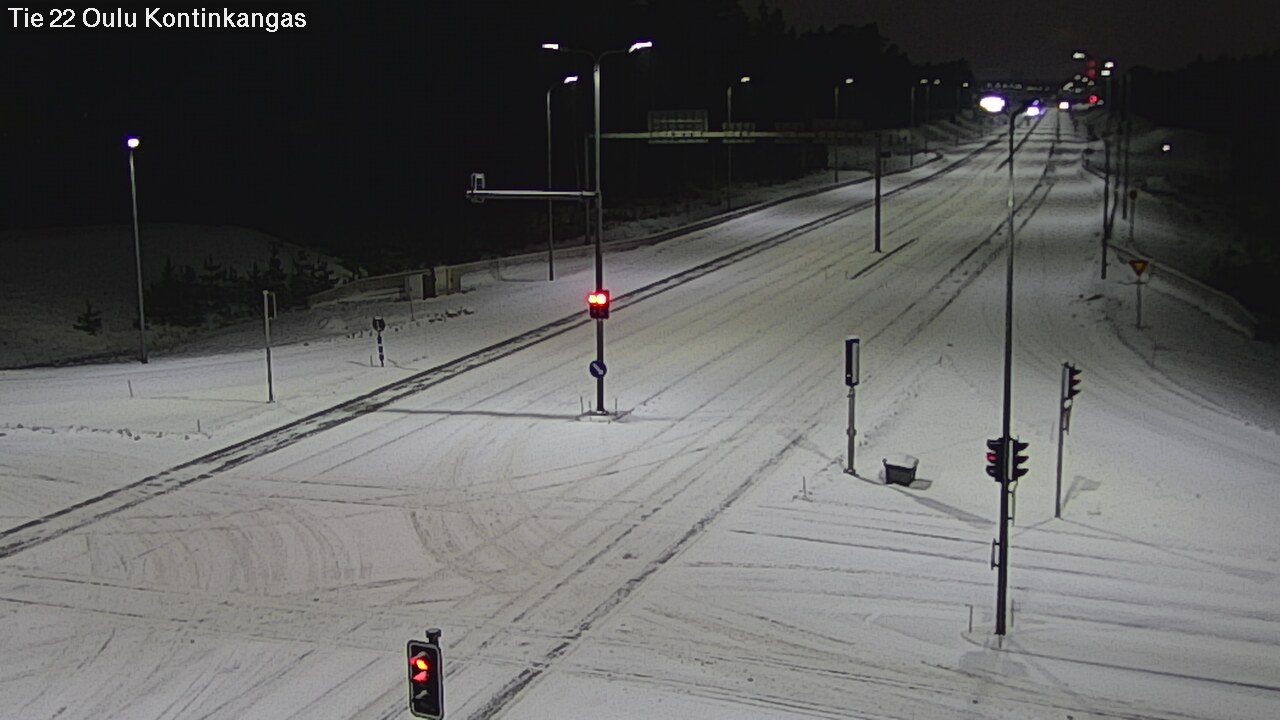 Kelikamerat Kuva Tie 22 Oulu Kaukovainio, Oulu, Pohjois-Pohjanmaa