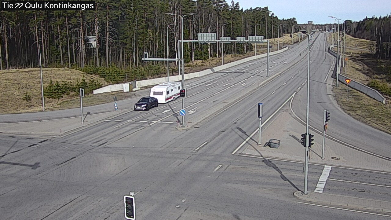 Kelikamerat Kuva Tie 22 Oulu Kaukovainio, Oulu, Pohjois-Pohjanmaa